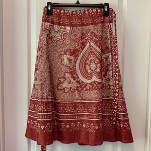 BCBG Maxazria wrap skirt